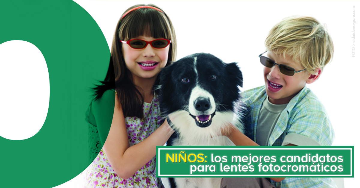 Niños: los mejores candidatos para lentes fotocromáticos