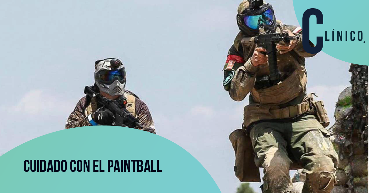 CUIDADO CON EL PAINTBALL
