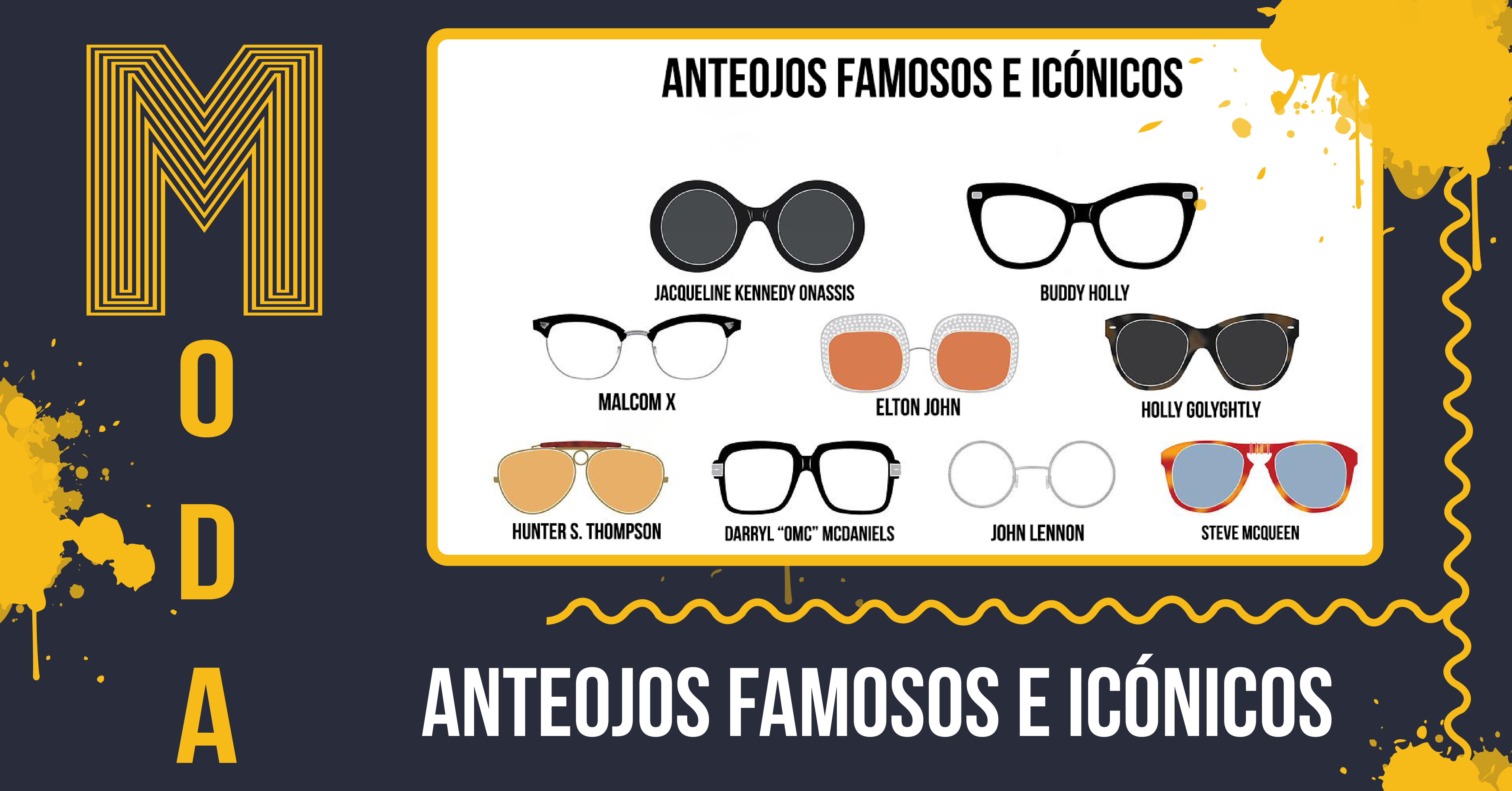Anteojos famosos e icónicos