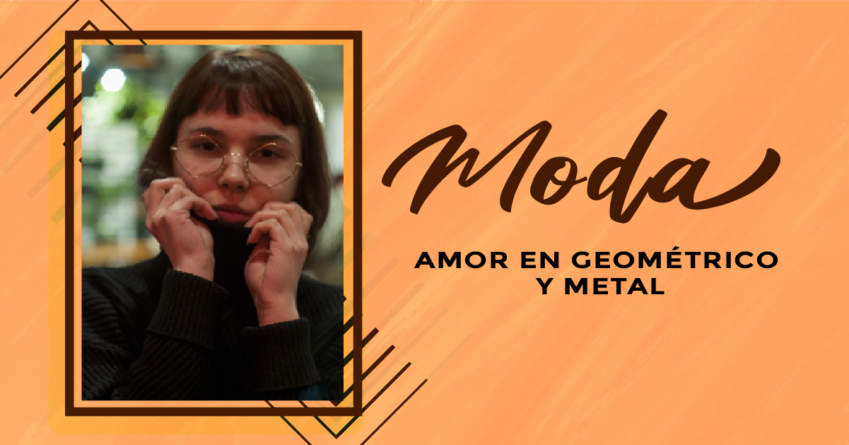 AMOR EN GEOMÉTRICO Y METAL