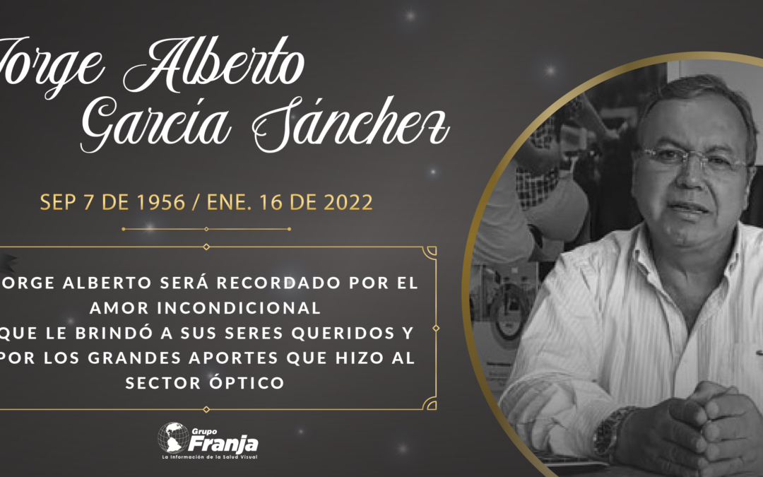 Fallece Jorge Alberto García Sánchez