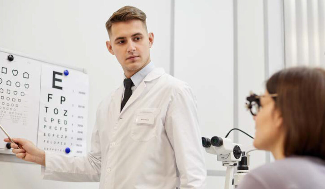 Historia clínica y toma de agudeza visual