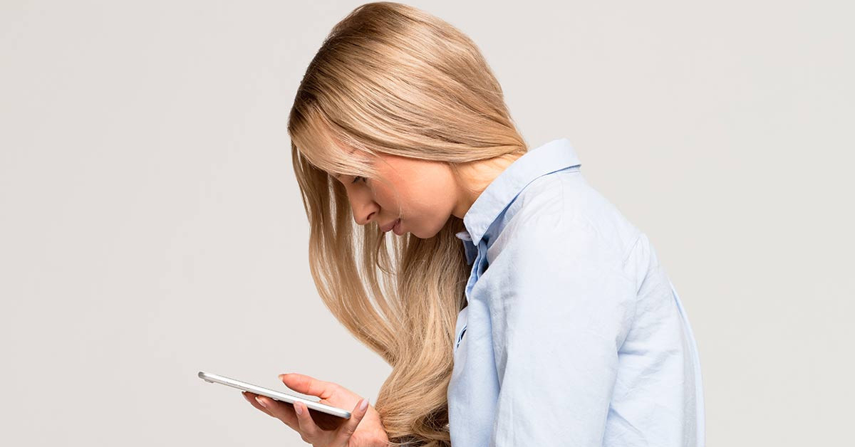 Síndrome de cuello de texto. Otro problema que afecta a niños y adolescentes