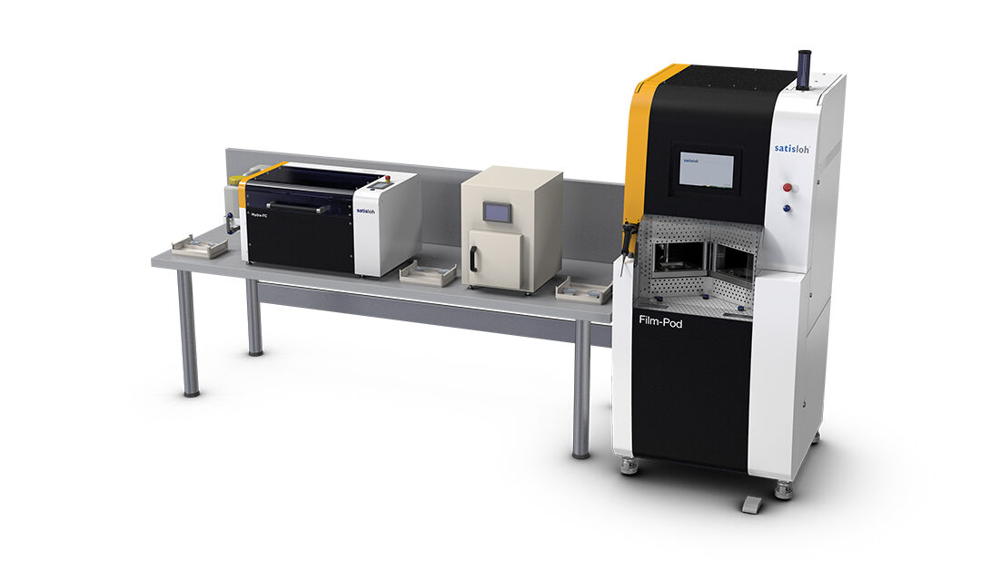 ¡Lentes recubiertas en sólo 15 minutos, sólo en 5 metros cuadrados!