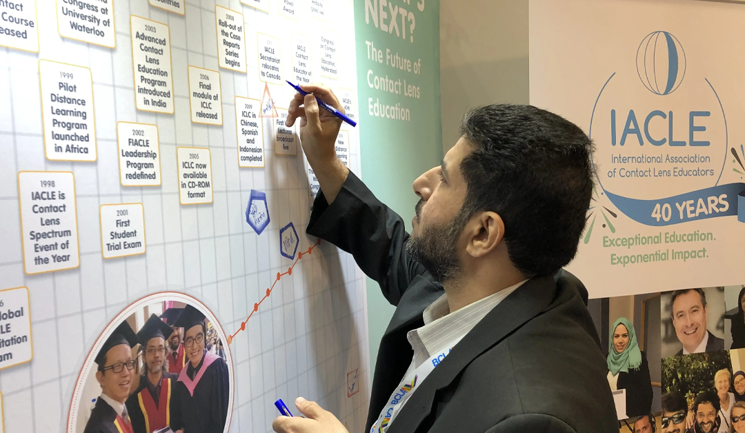 Educando a los educadores en lentes de contacto