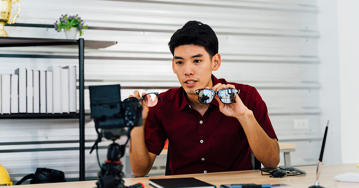 ¿Cómo vender las gafas de sol?
