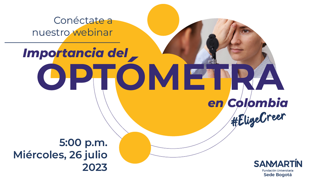 Webinar Importancia del optómetra en Colombia