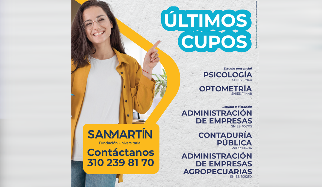 ¡Amplia tus conocimientos! Fundación Universitaria San Martín