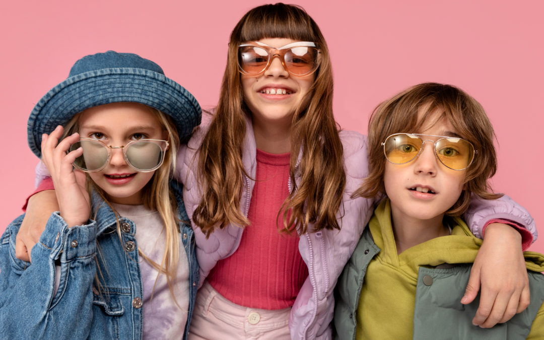 Estilos y tendencias en gafas para niños y adolescentes