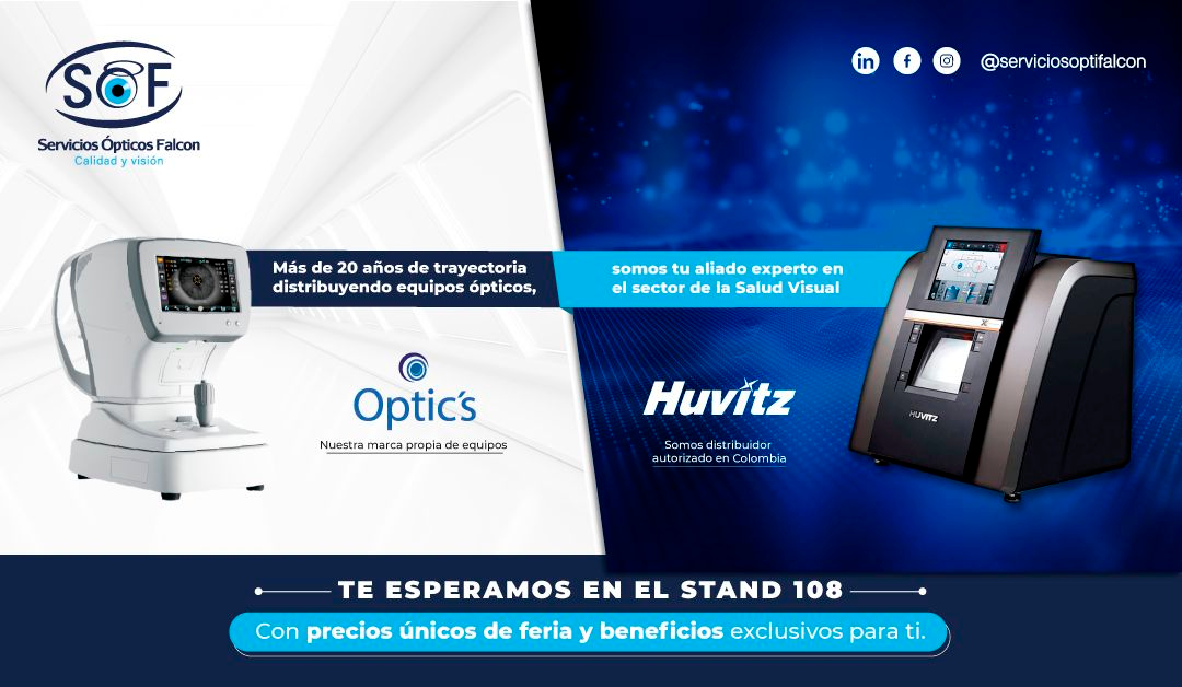 Servicios Ópticos Falcon presenta innovación y tecnología en FRANJA 2025