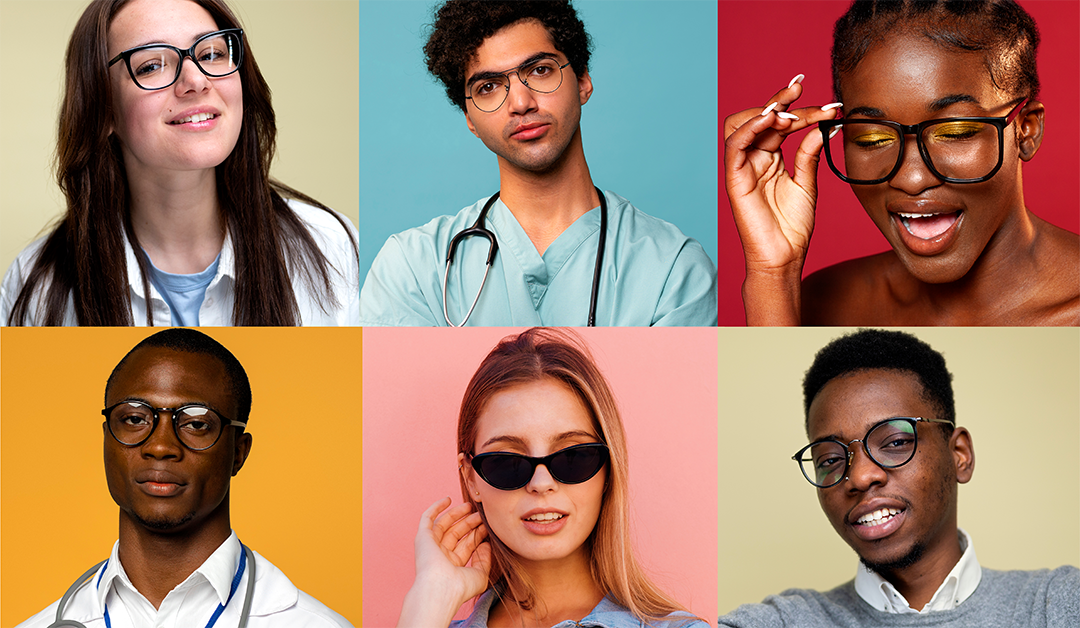 Gafas que hablan: el color como herramienta clínica y estética