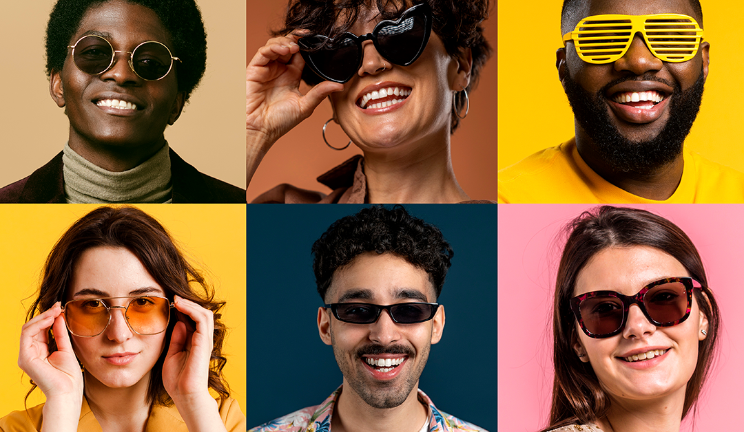 Gafas que armonizan con cada tono de piel