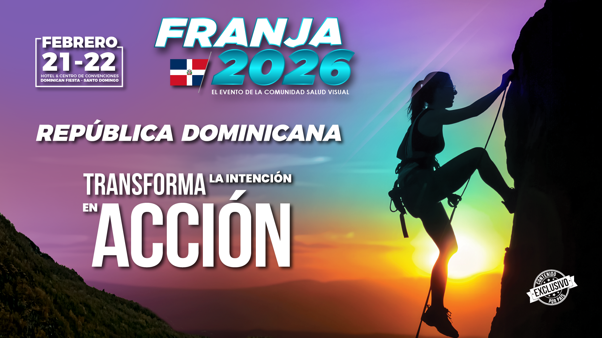 FRANJA VISUAL regresa a Santo Domingo: la gran cita de la comunidad salud visual en el Caribe