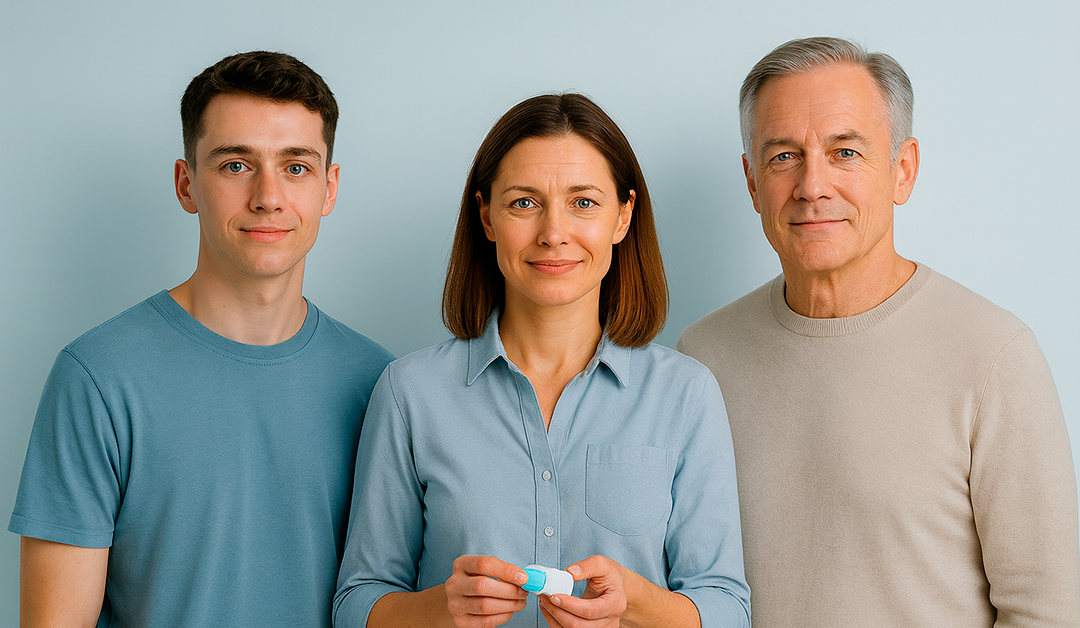 Tres generaciones, tres formas de ver los lentes de contacto