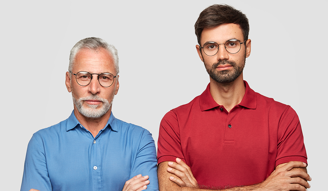 Gafas para hombres con barba: cómo equilibrar volumen, estilo y proporcionalidad facial